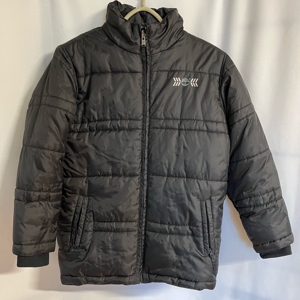 Timberland Boy’s Black Puffer Jacket Size M